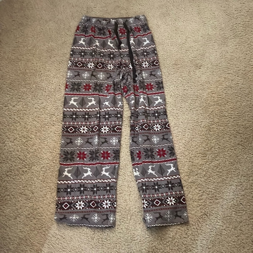 Grey Christmas Pjs